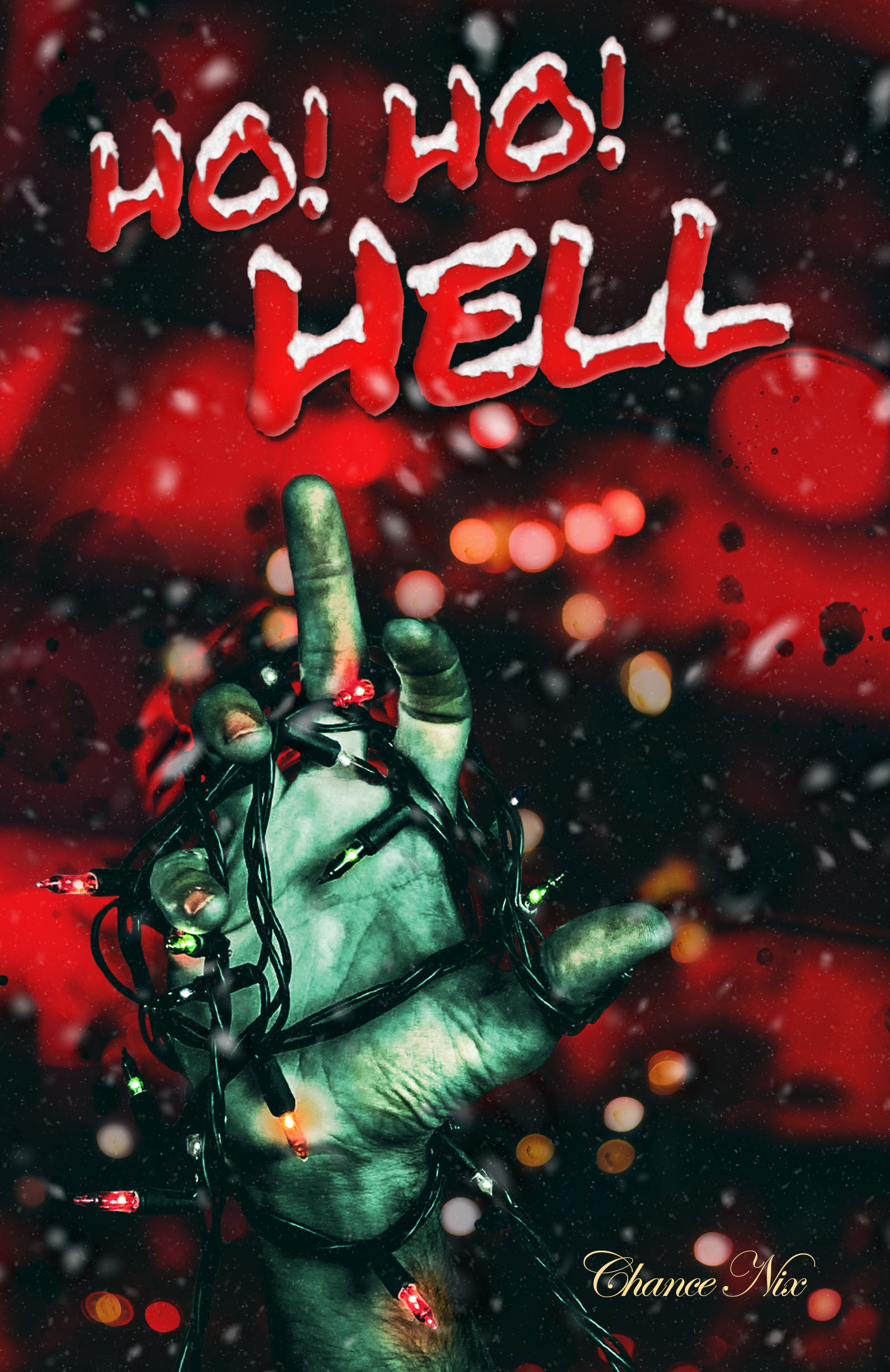 ho ho hell front cover with snow